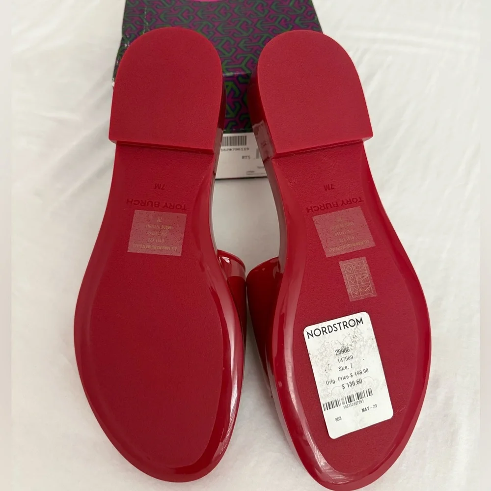 Tory Burch Eleanor Jelly Slide Sandals - Picture 3 of 4
